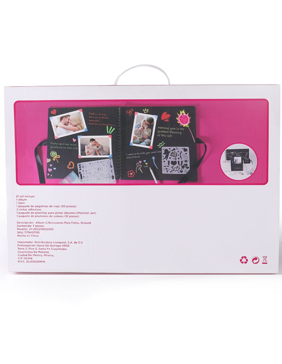 Kit álbum My travel book 38 hojas 6