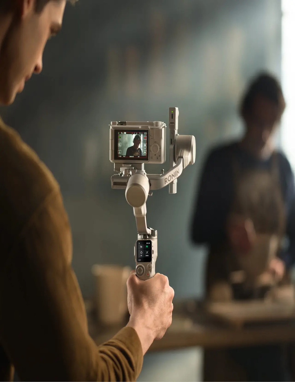 Estabilizador Dji para cámara y smartphone