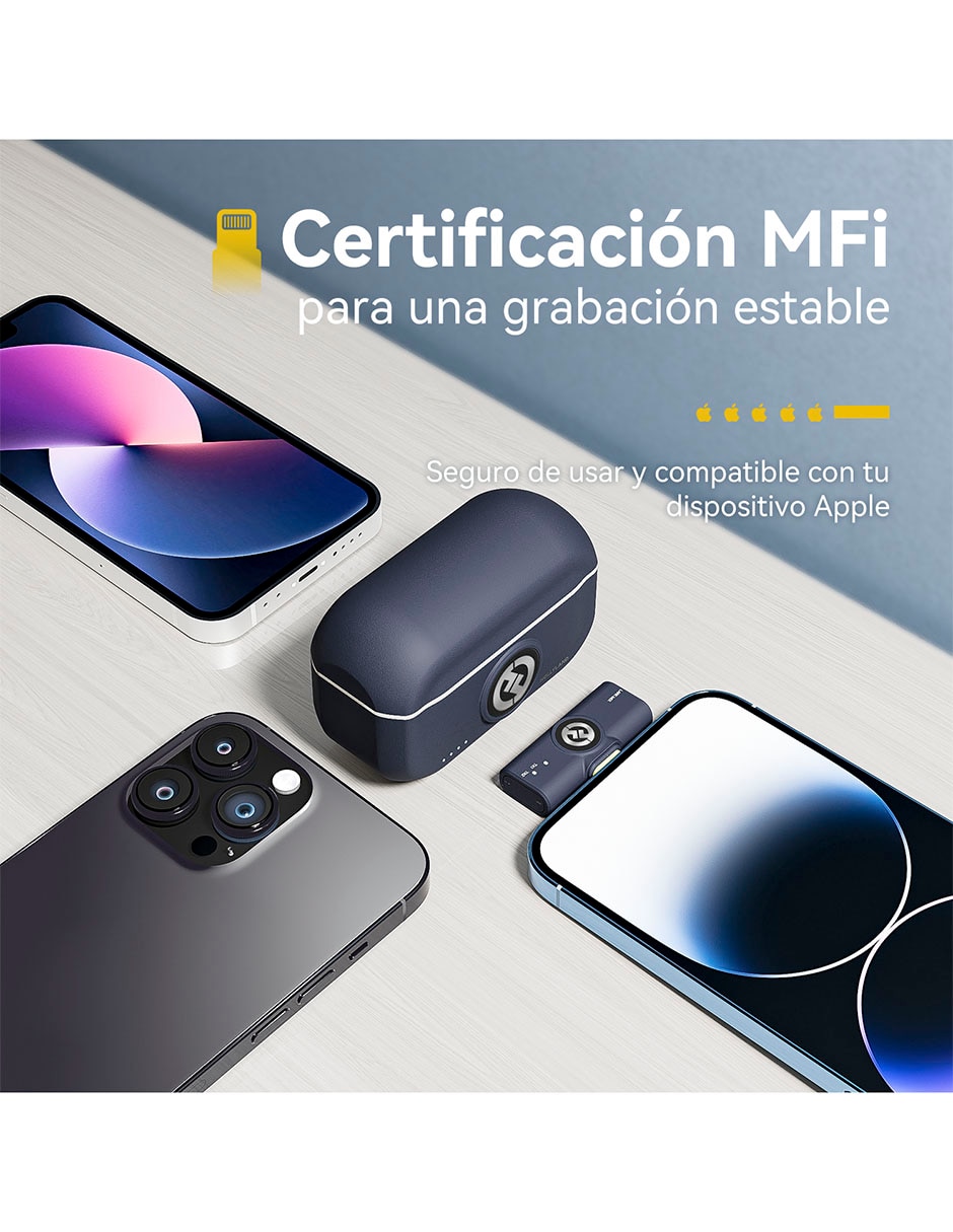 Micrófono Hollyland Lark M2 inalámbrica