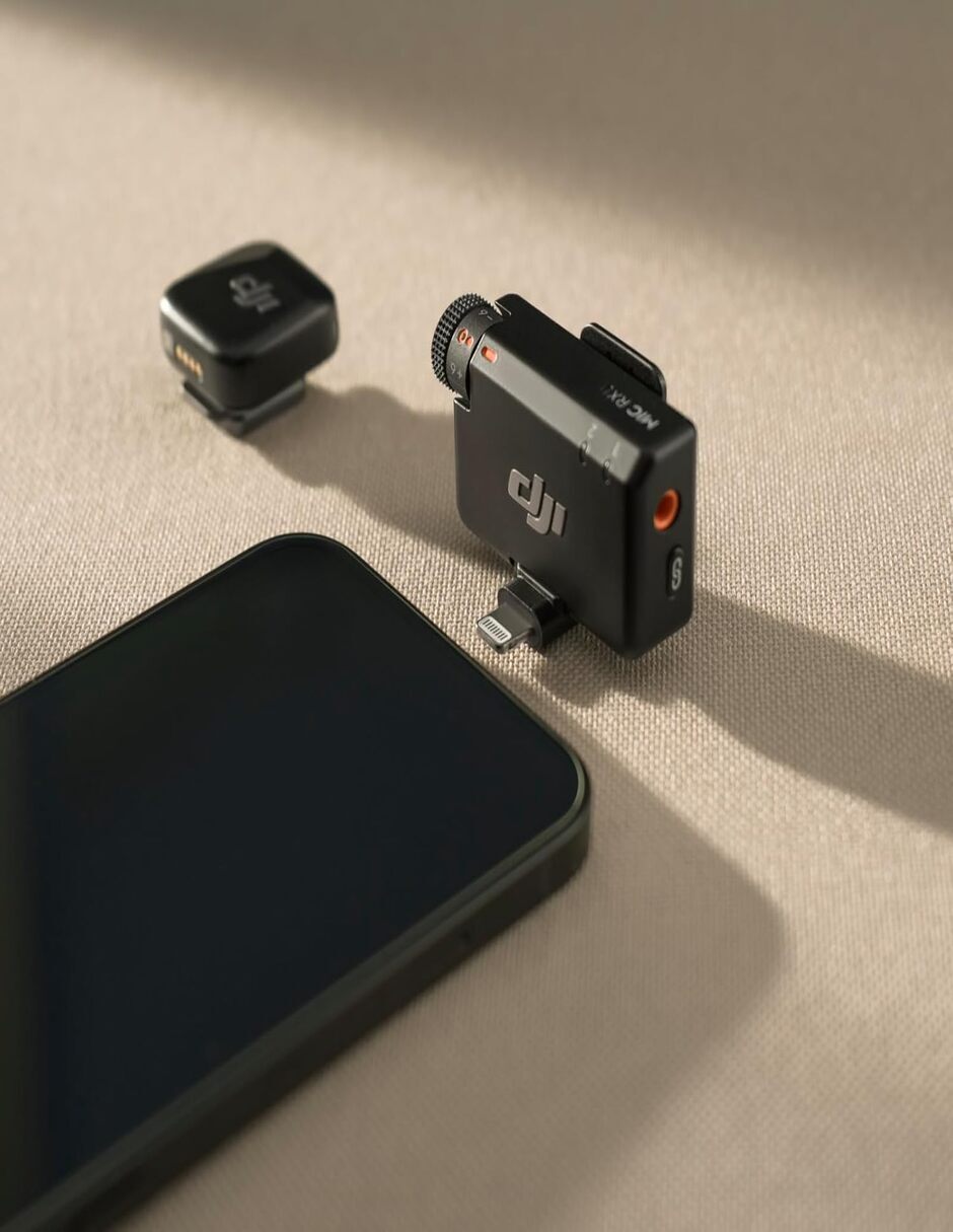 Micrófono Dji Mic Mini Mobile Phone Adapter inalámbricos