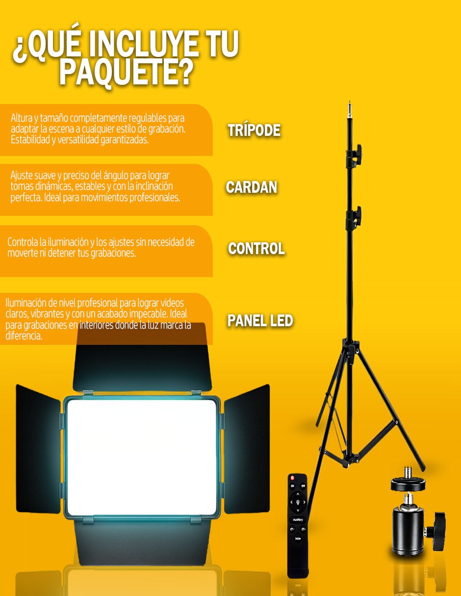 Lámpara para fotografía 6