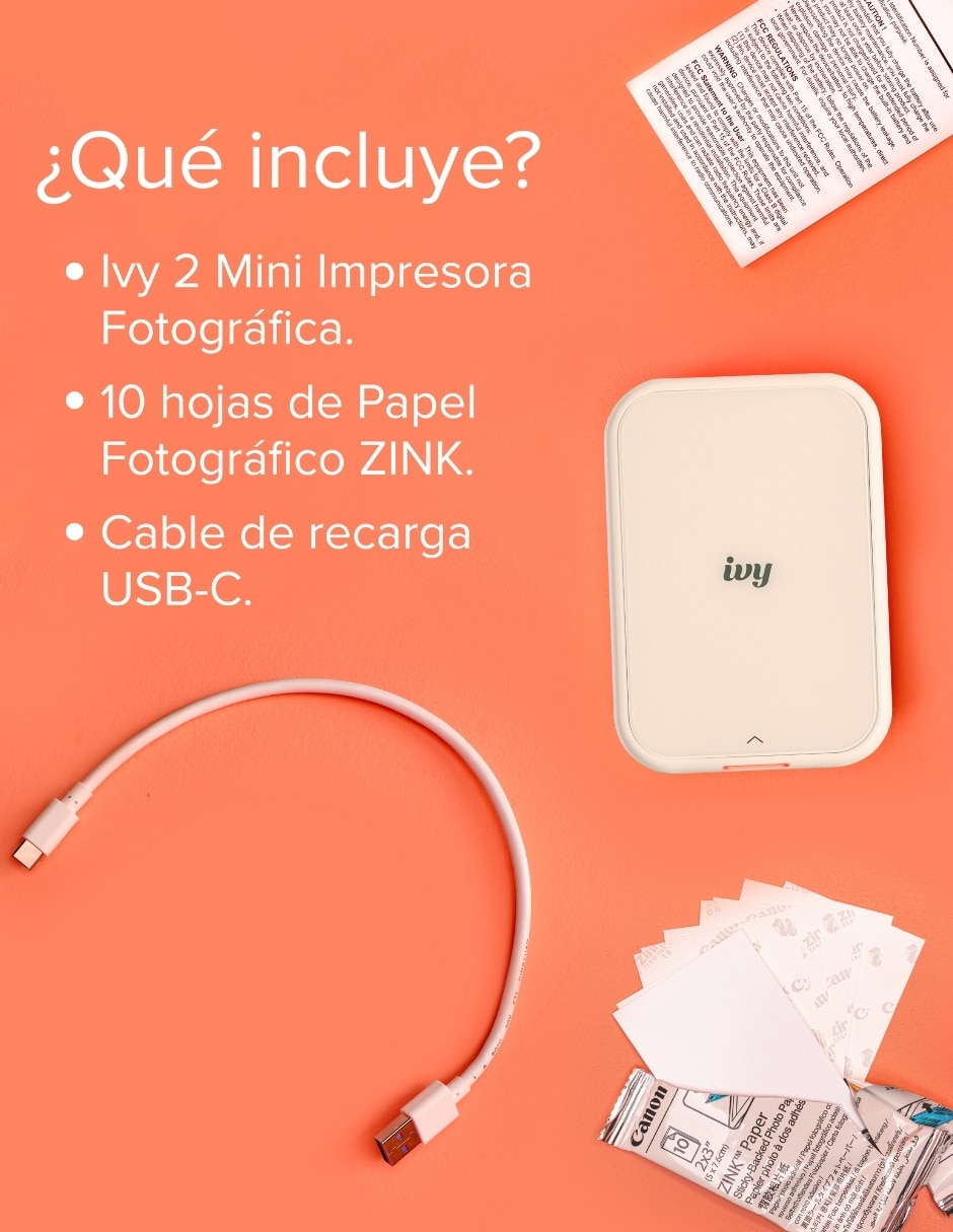Impresora foto instantánea alámbrica 3
