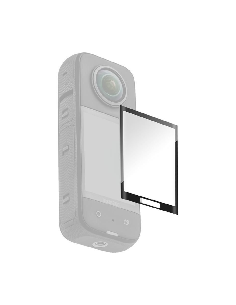 Tapa y protector lente cristal templado x3 Tapa y protector lente cristal templado x3