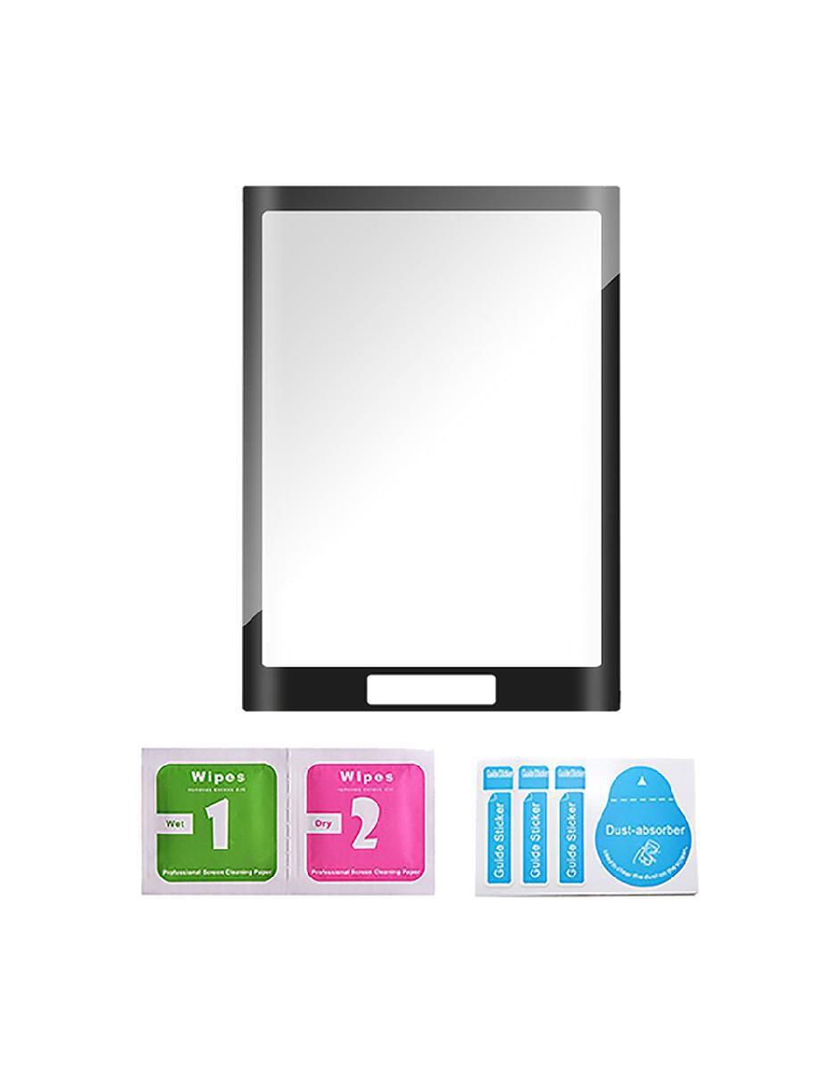 Tapa y protector lente cristal templado x3 3