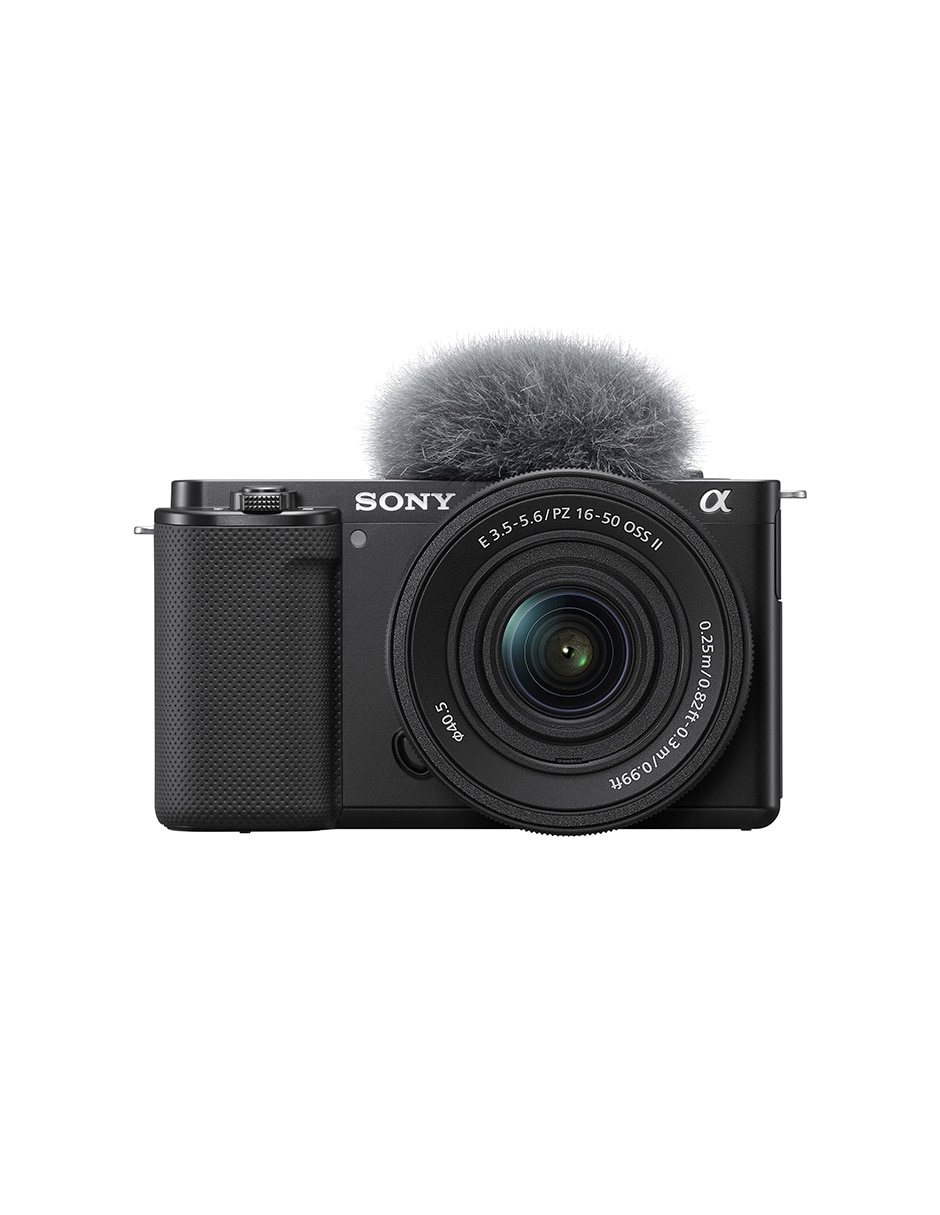 Kit de cámara sin espejo y accesorios modelo ZV-E10K con lente zoom f / 3.5 1