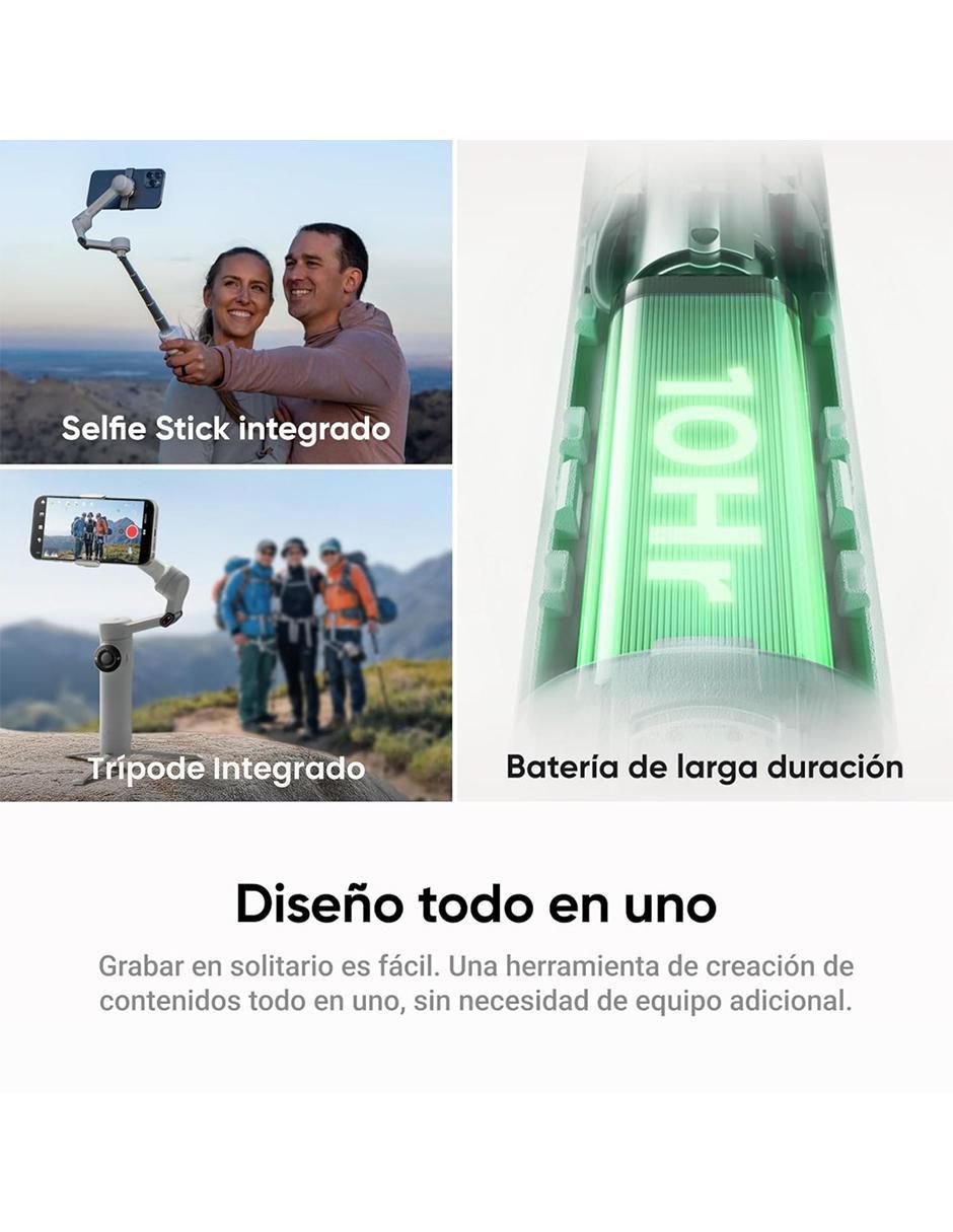 Estabilizador smartphone Insta360 modeo Flow 2 Standard Bundle