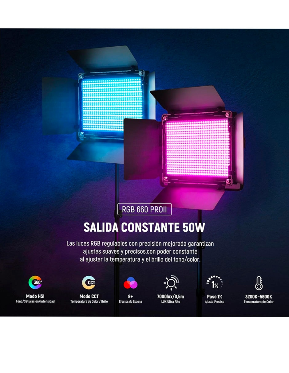 Set paneles RGB660 PRO II 12