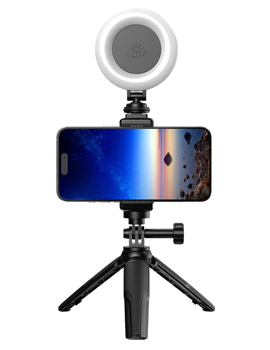 Aro de luz de plástico para celular 14