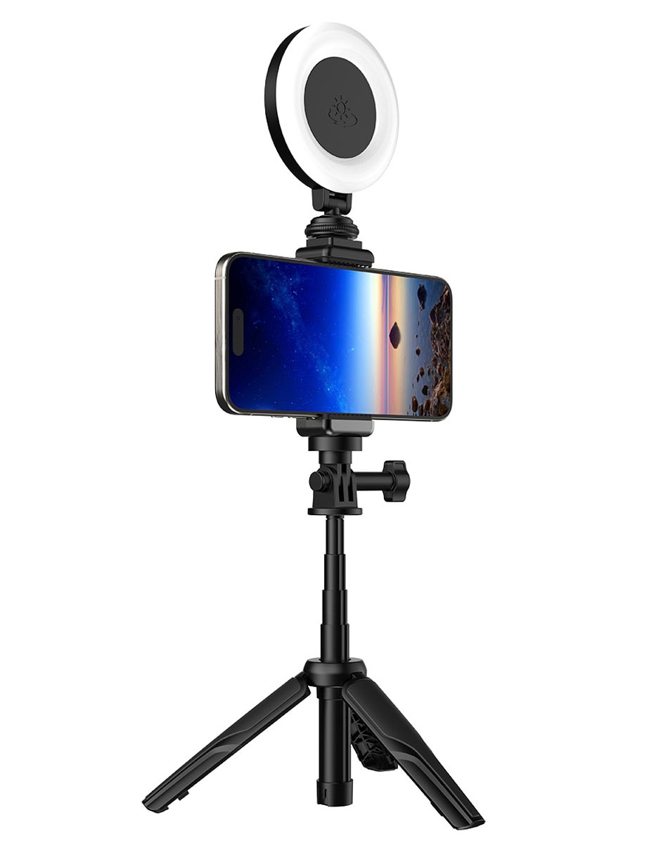 Aro de luz de plástico para celular 15