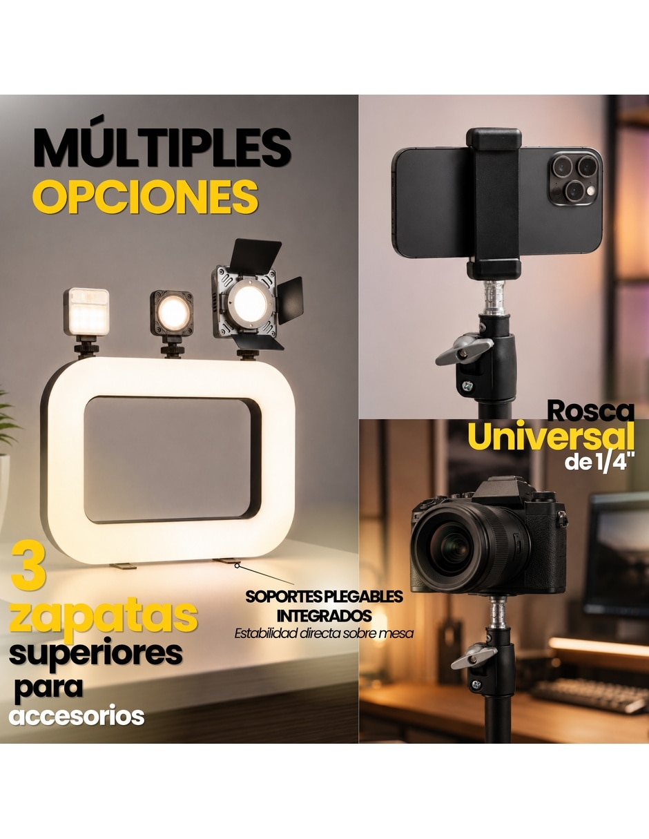 Lámpara para fotografía Comerliv modelo YM200