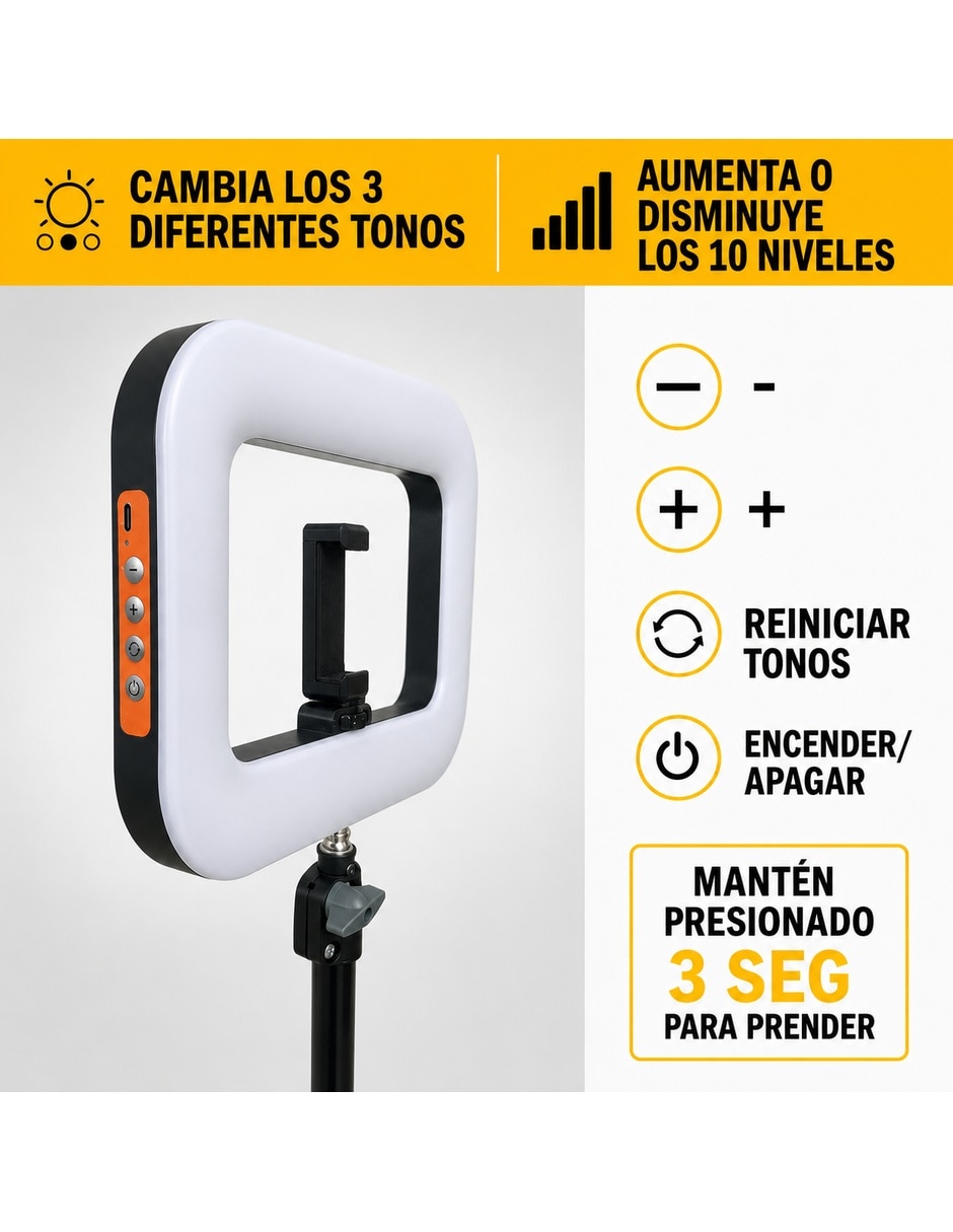 Lámpara para fotografía modelo YM200 Lámpara para fotografía modelo YM200