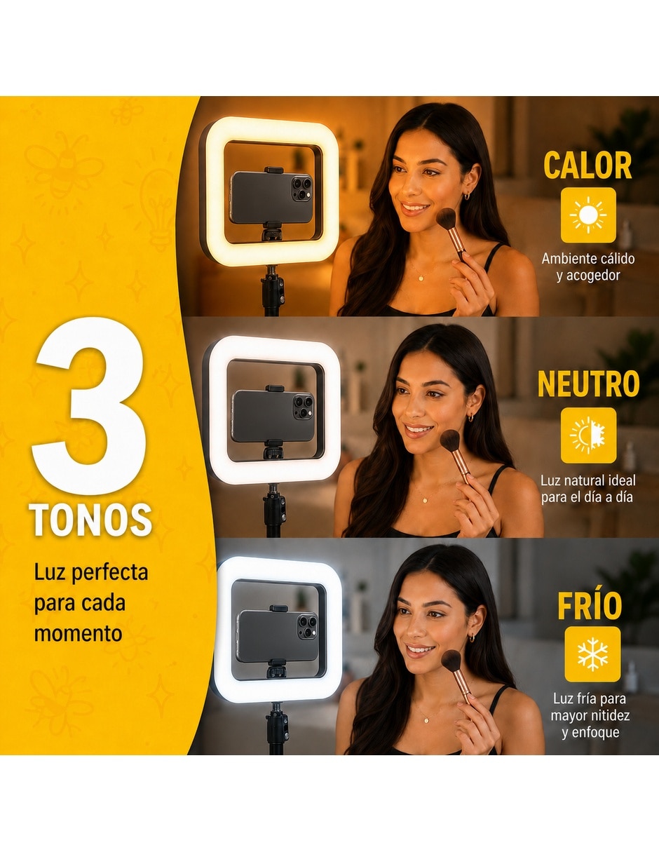 Lámpara para fotografía Comerliv modelo YM200