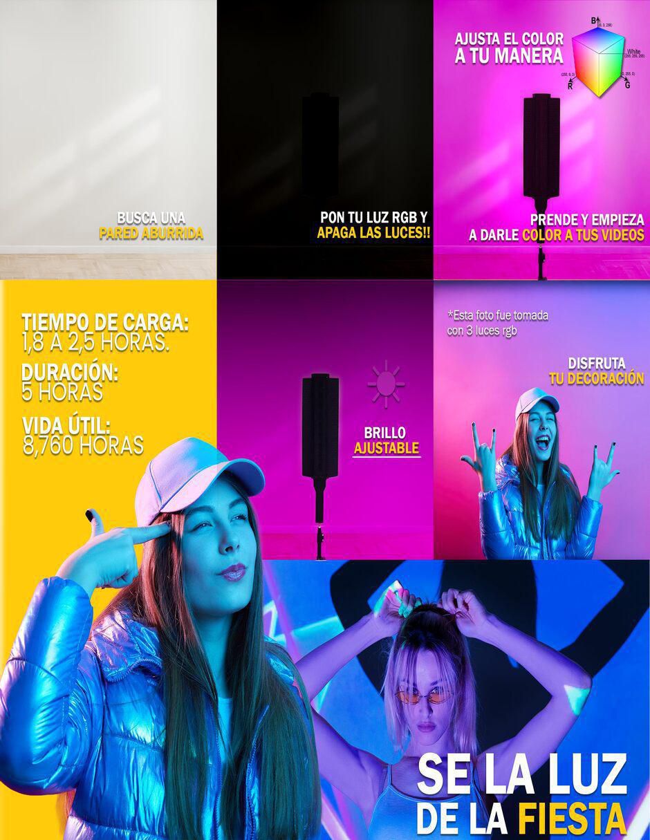 Lámpara para fotografía modelo 3