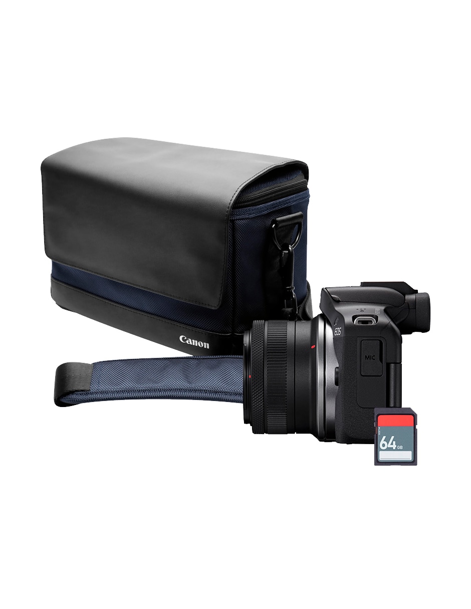 Kit cámara sin espejo y accesorios EOS R50 con lente 18 a 45 mm f / 6.3 RF-Mount 8