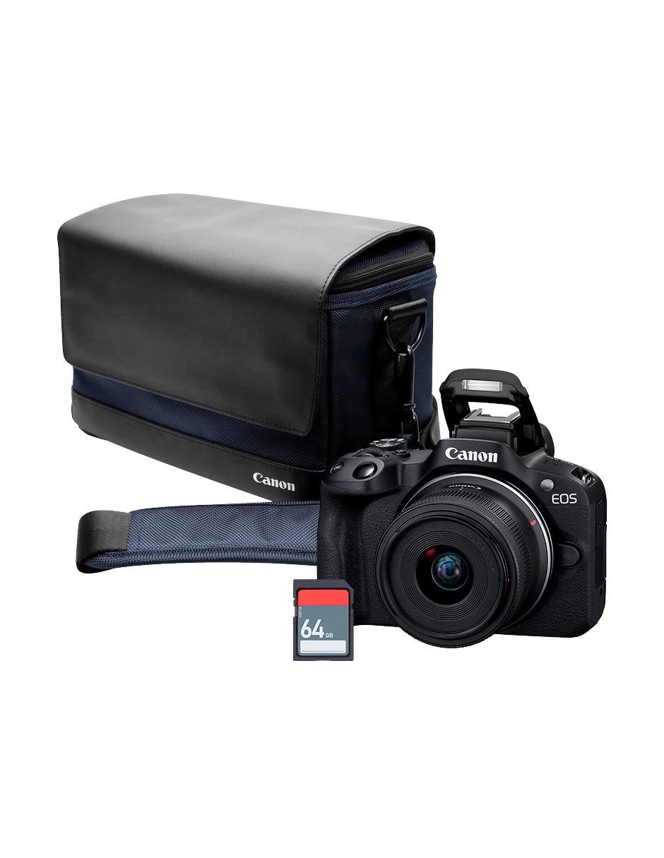 Kit cámara sin espejo y accesorios EOS R50 con lente 18 a 45 mm f / 6.3 RF-Mount 9