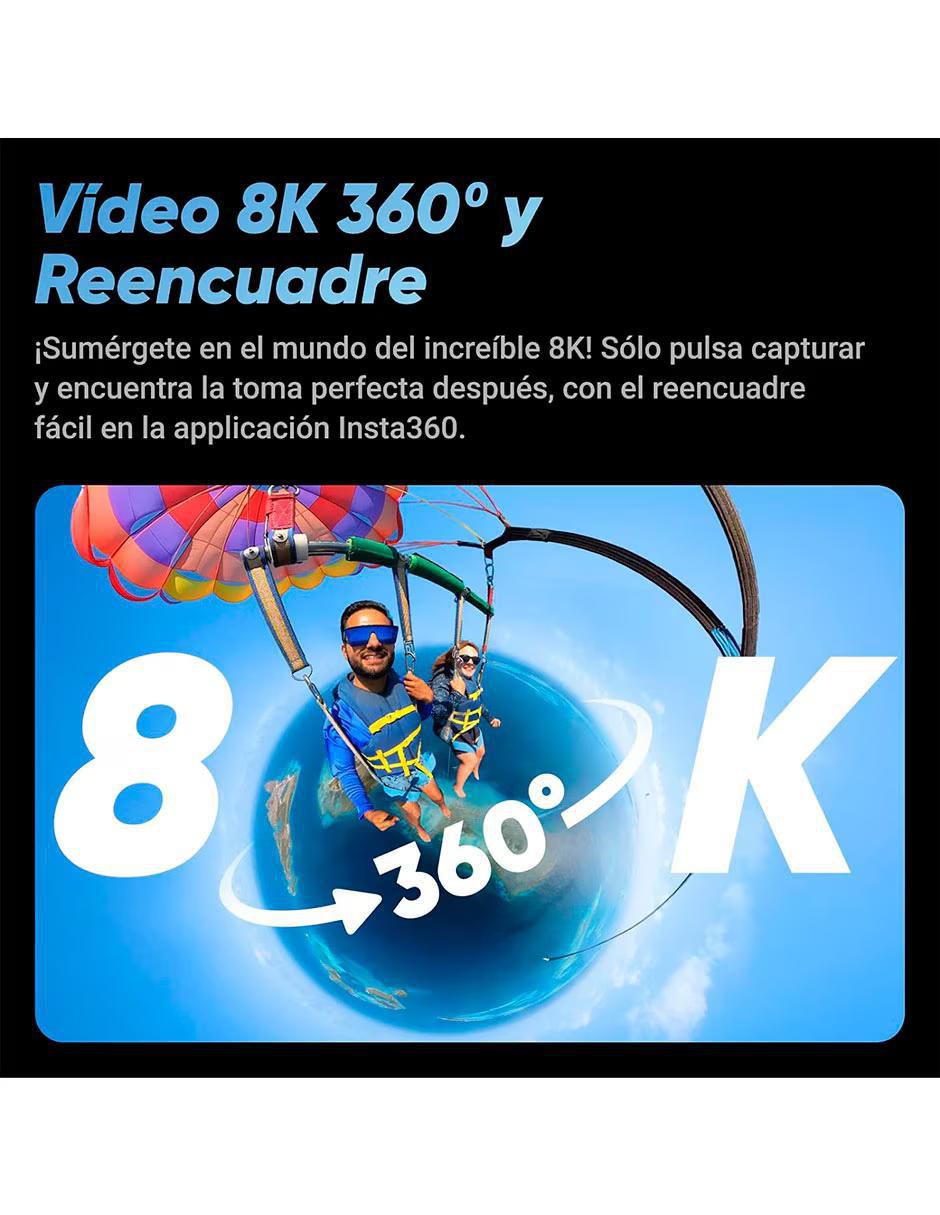 Cámara de acción X4 bundle 8K 3