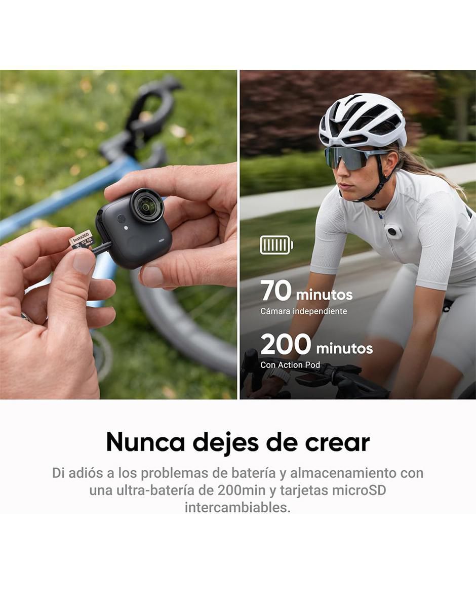 Cámara de acción GO Ultra Standard Bundle 4K/UHD 7