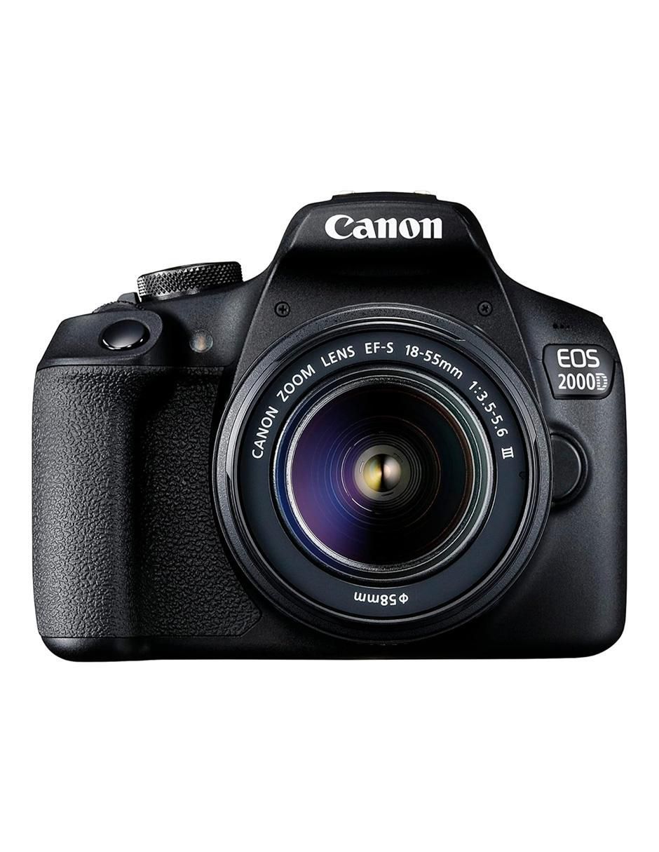 Cámara long zoom modelo eos 2000d 24 megapíxeles Cámara long zoom modelo eos 2000d 24 megapíxeles