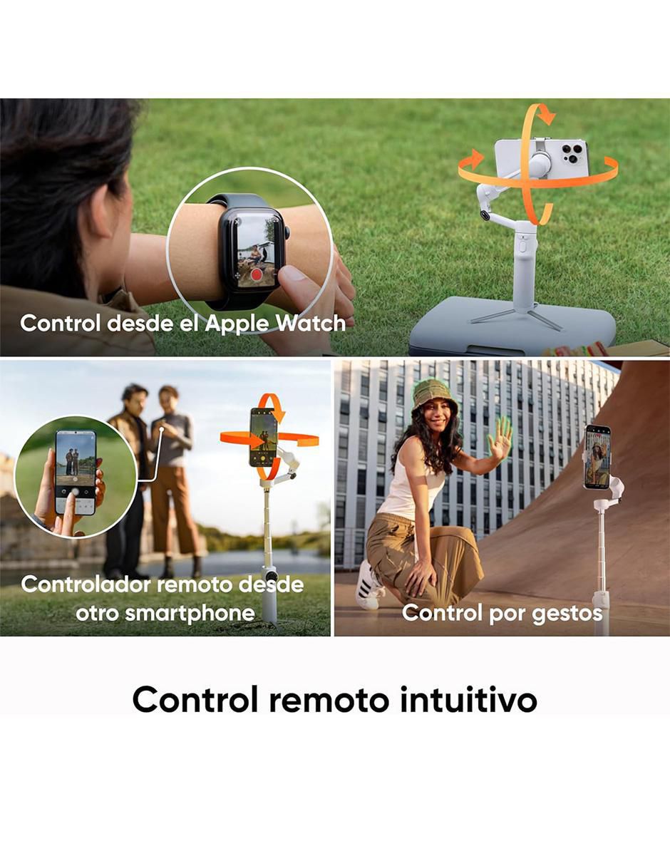 Estabilizador Smartphone Insta360 modelo Flow 2 AI Tracker