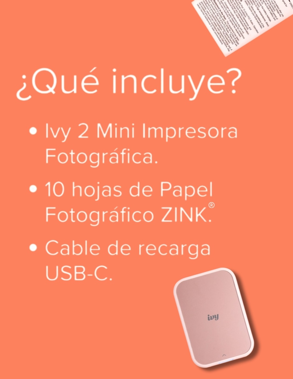 Impresora foto instantánea alámbrica 2