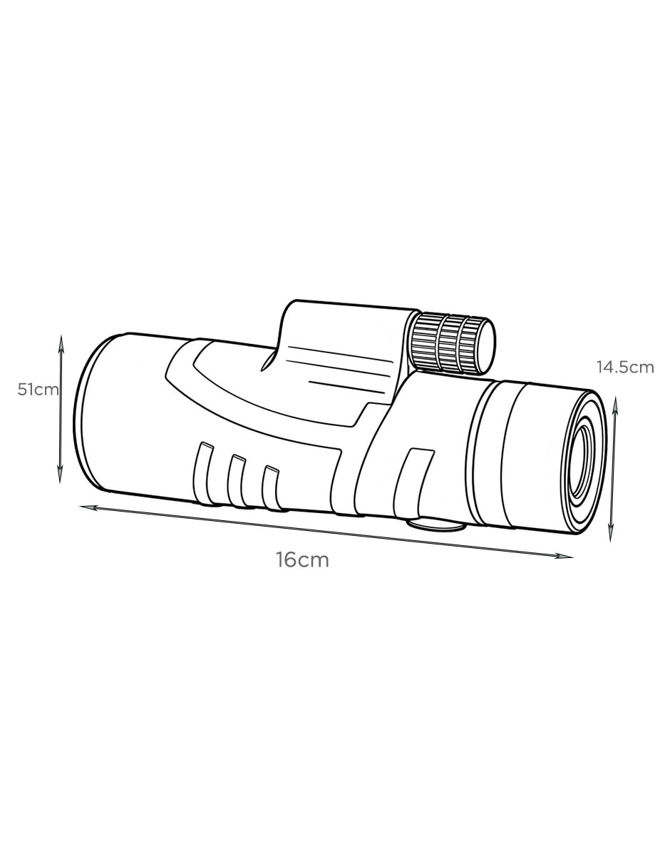 Monóculo refractor g5031 7