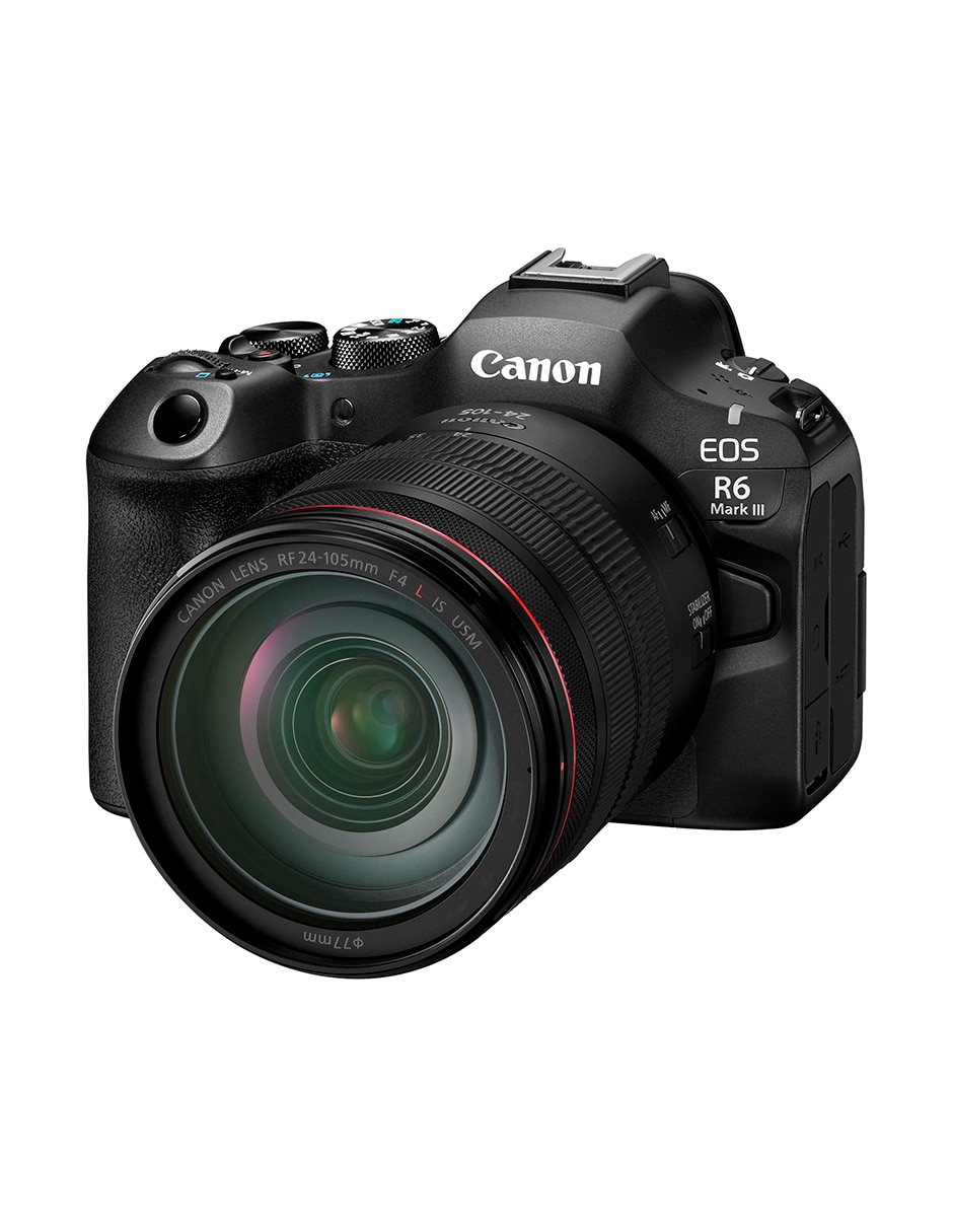 Kit cámara sin espejo y accesorios Canon Eos R6mk III con lente 24 a 105 mm f / 4