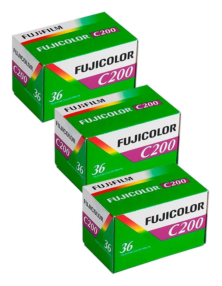 Imagen de producto Película de polipropireno Fujifilm 3-Pack Fujicolor CLN 200 135/36