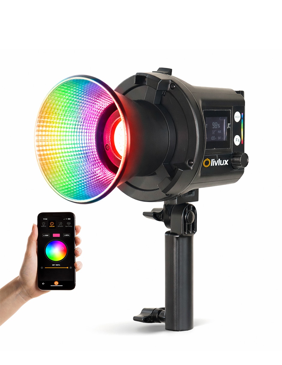 Lámpara para fotografía L60RGB 10