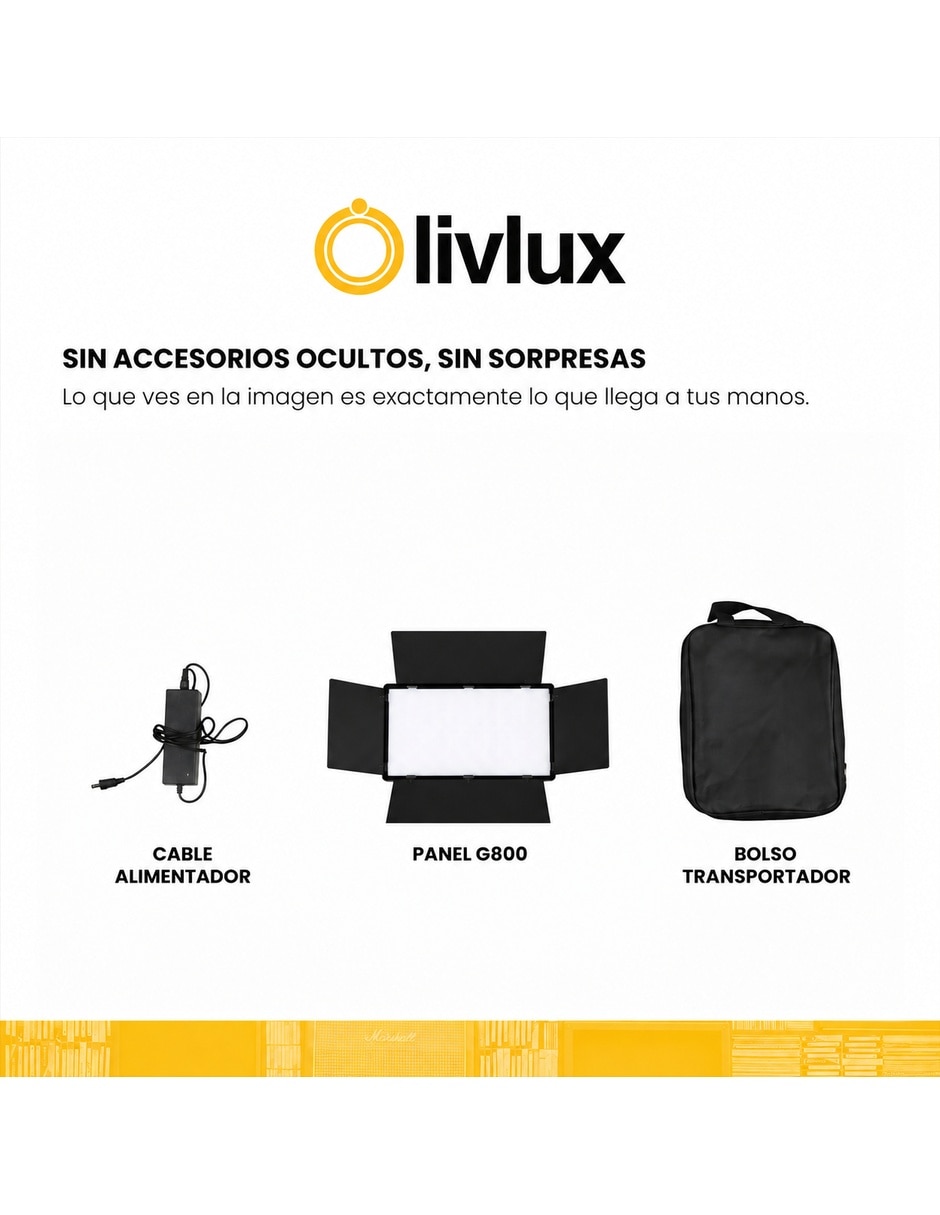 Lámpara para fotografía G800 7