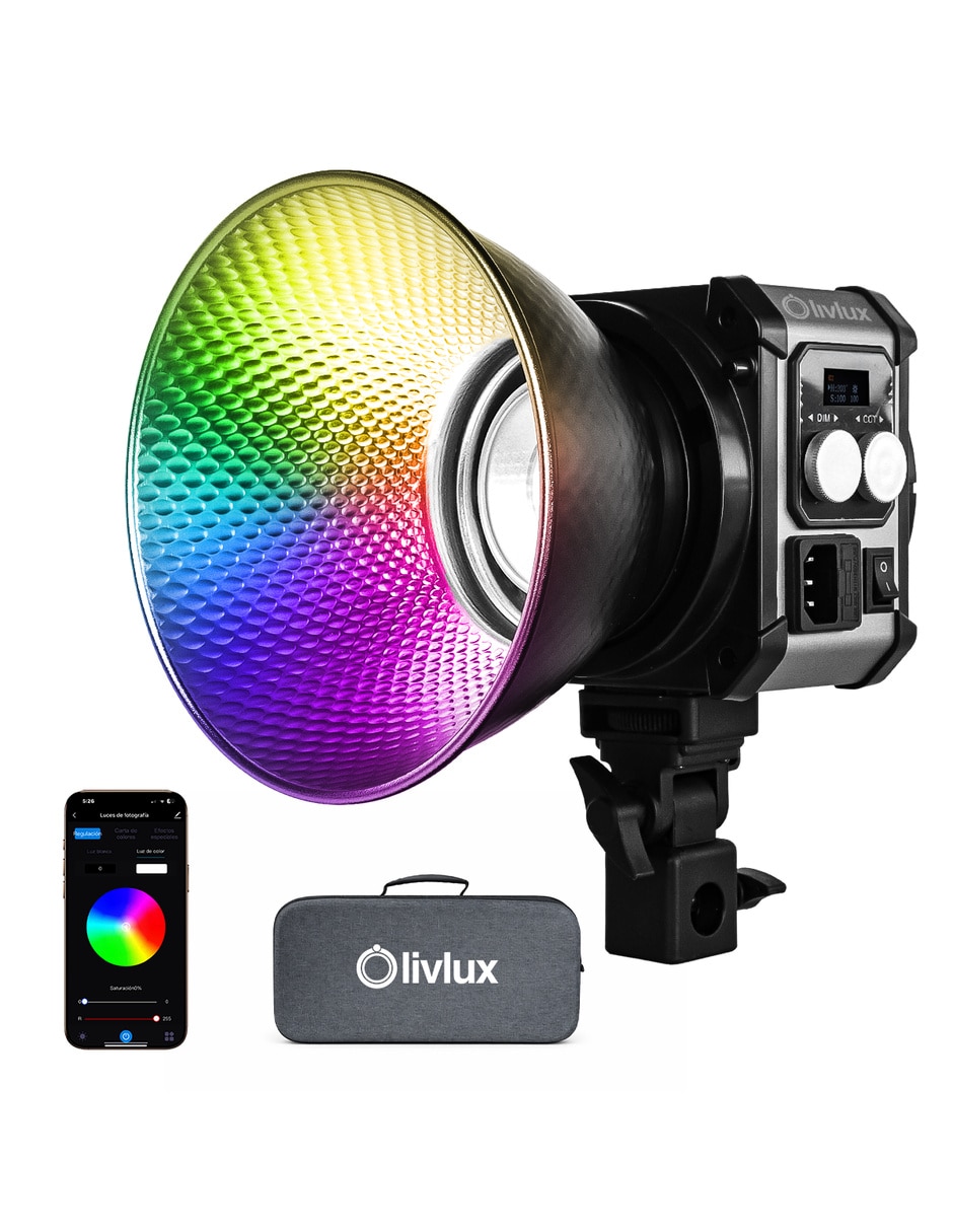 Lámpara para fotografía l200 rgb Lámpara para fotografía l200 rgb