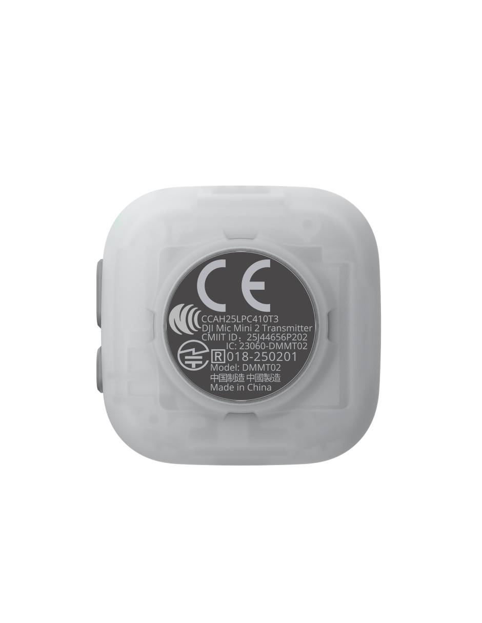 Micrófono Dji Mic Mini 2 (1TX+1MRX) inalámbricos