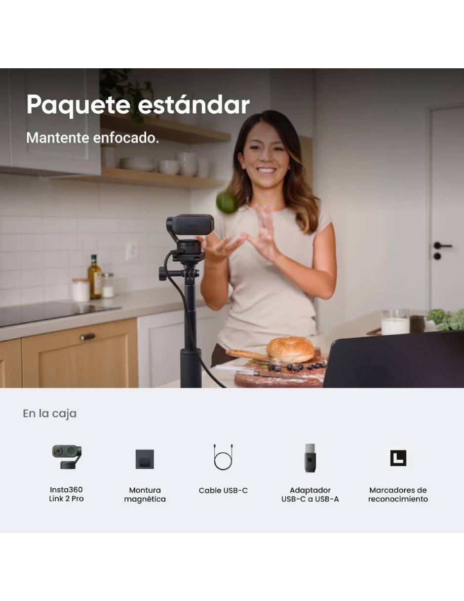 Videocámara Link 2 Pro 4K/UHD 3