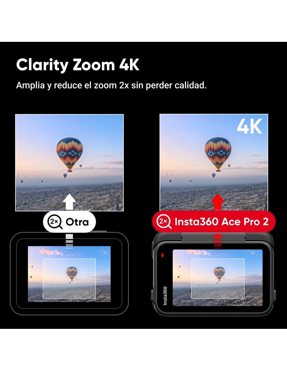 Videocámara Ace Pro 2 Dual Battery Bundle 8K 8