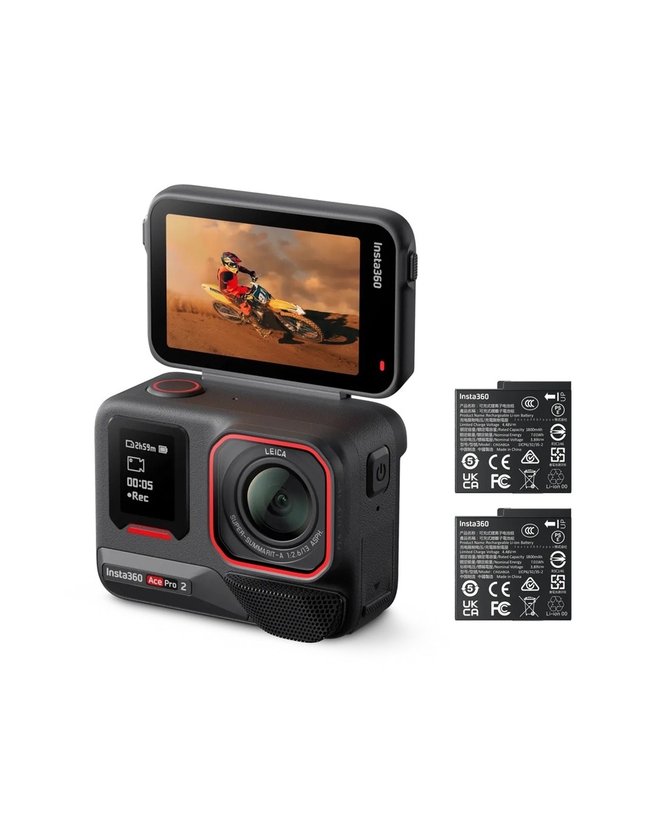 Videocámara Ace Pro 2 Dual Battery Bundle 8K 9