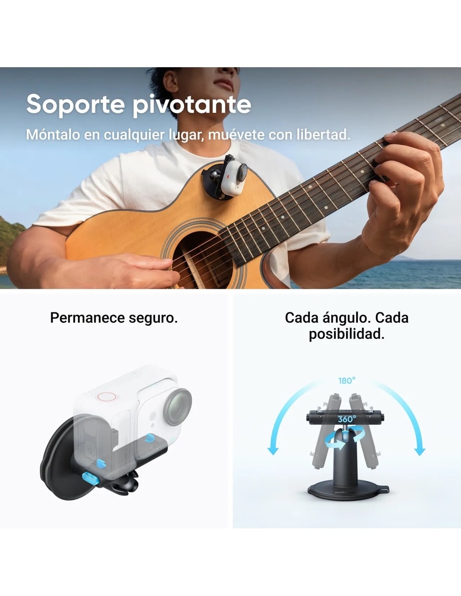 Videocámara GO Ultra Creator Bundle 4K/UHD 5