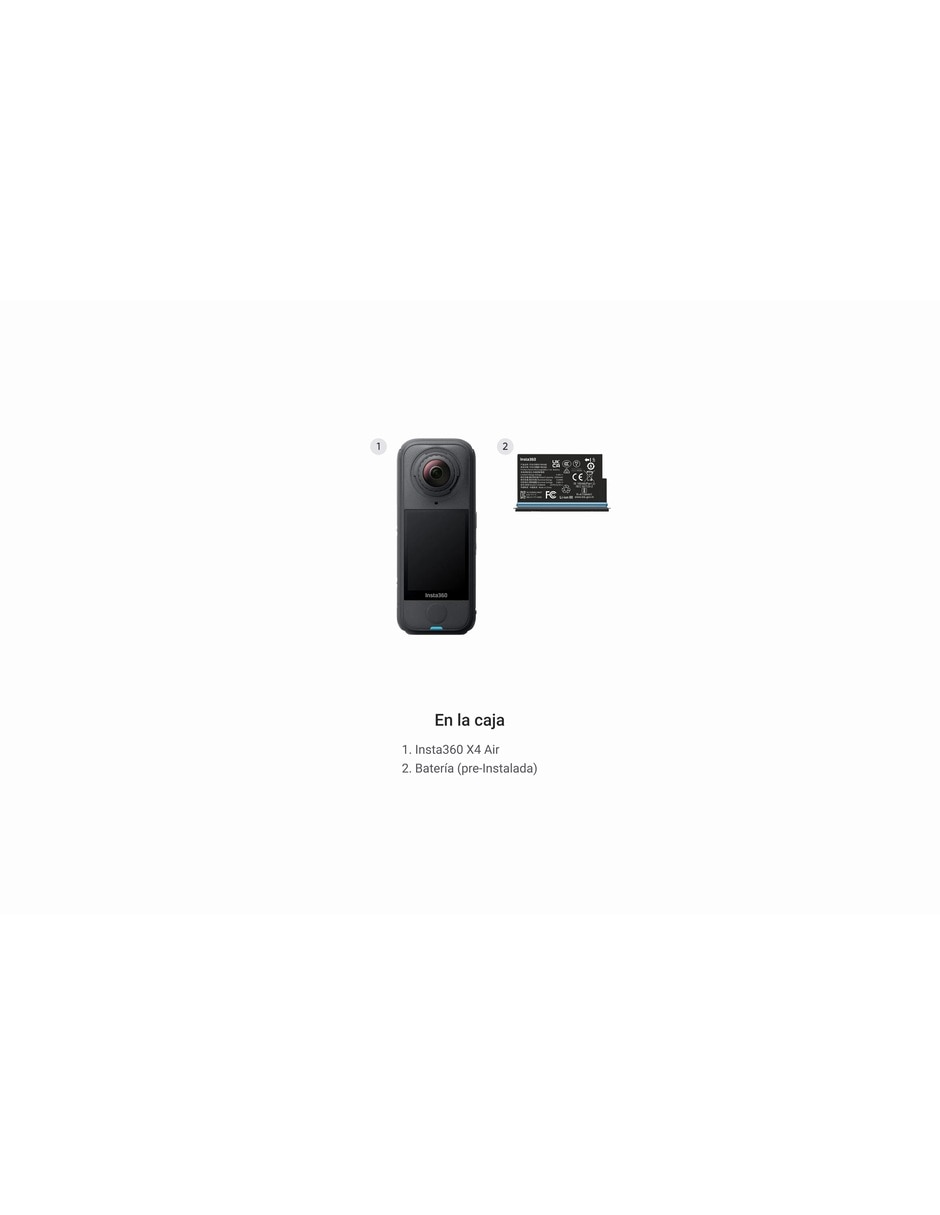 Videocámara X4 Air Standard Bundle 8K