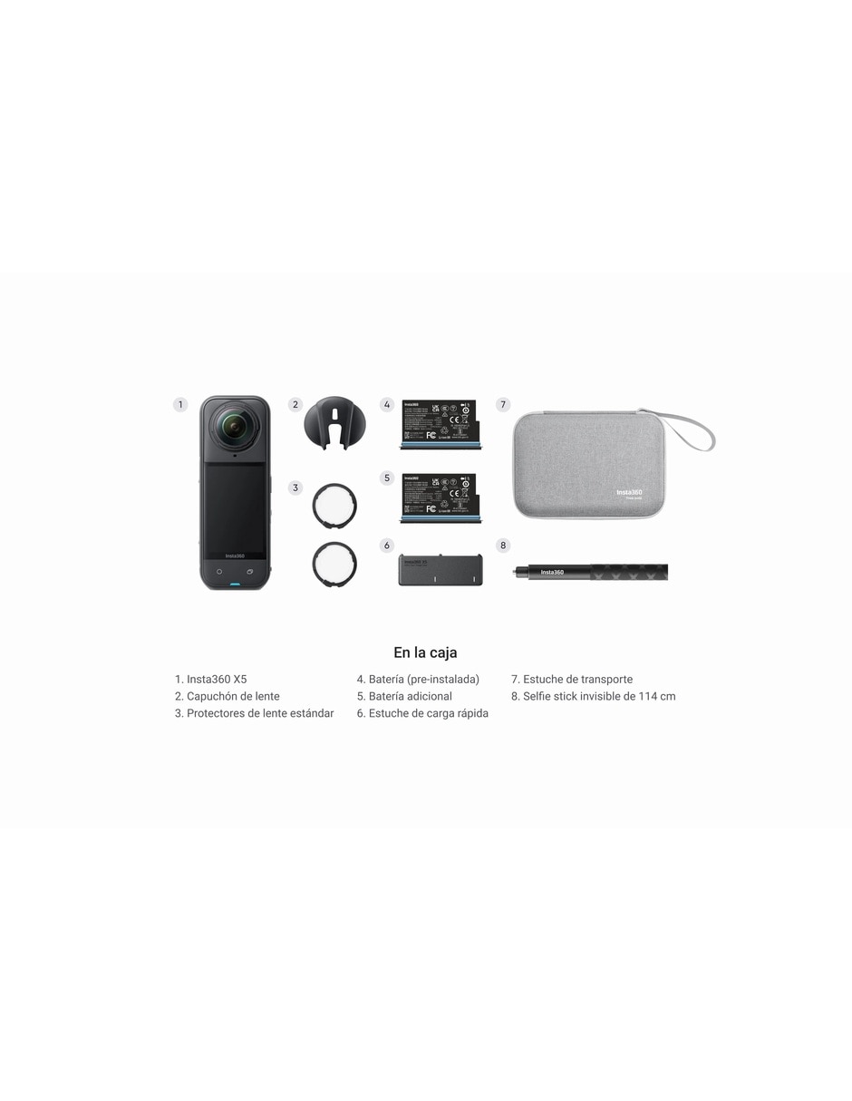Videocámara X5 Essentials Bundle 8K 1