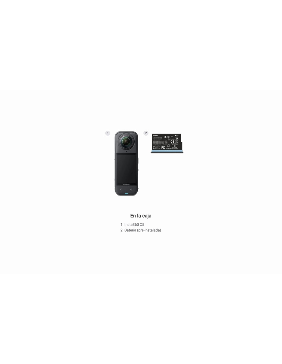 Videocámara X5 Standard Bundle 8K 1