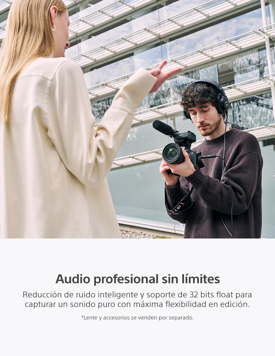 Camara sin espejo Alpha 7R VI con lente E-Mount 5