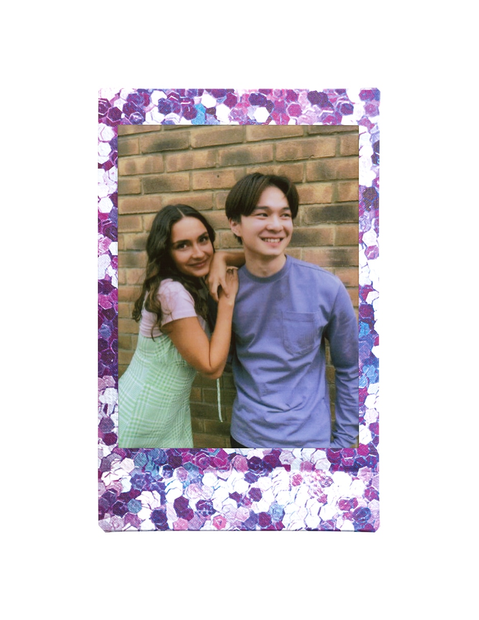 Papel fotografico película instax mini confetti 3