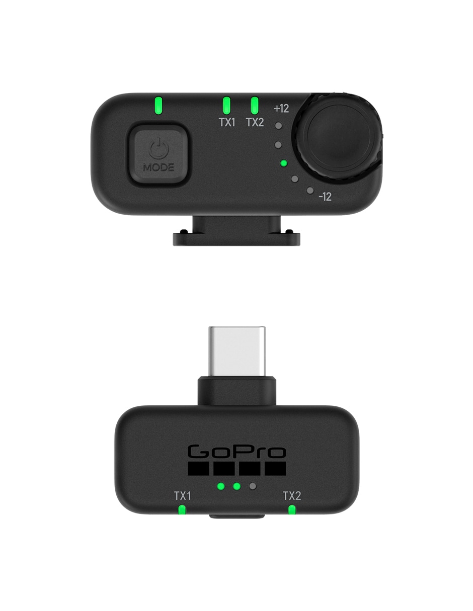Cámaras de acción kit completo de micrófono inalámbrico 4