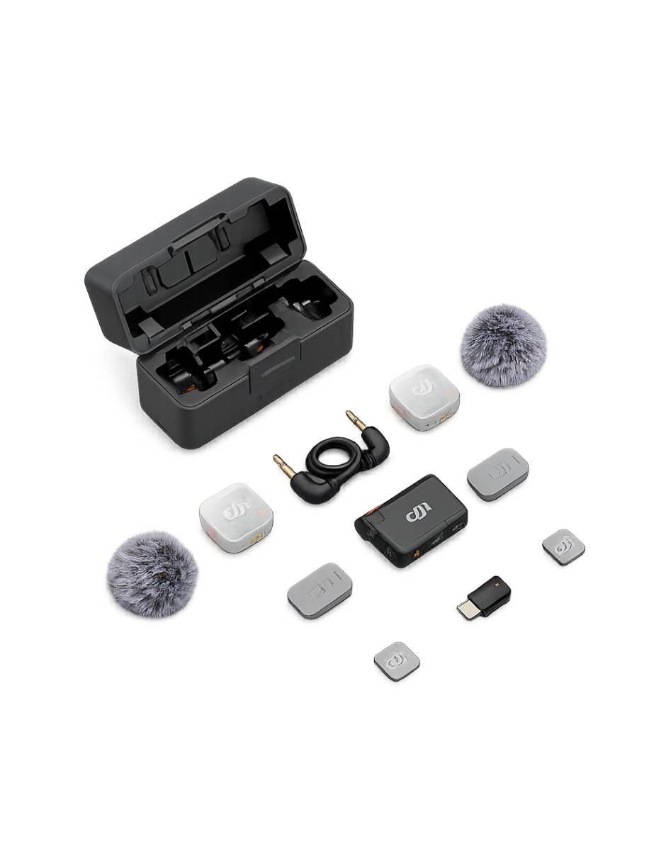 Micrófono Mic Mini 2S 2TX+1RX inalámbrico 1