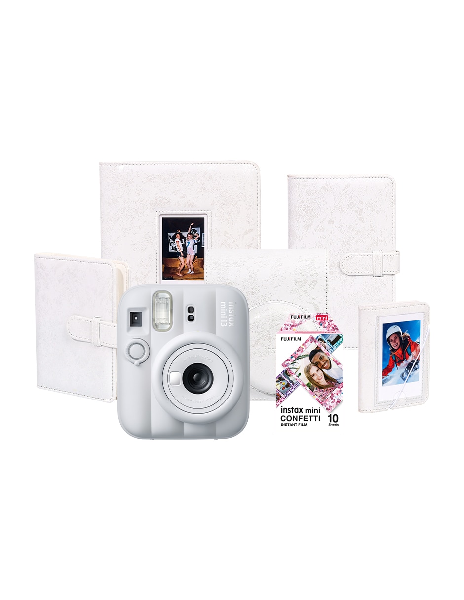 Cámara instantánea modelo paq.instax mini 13 + pelicula + accesorios 1
