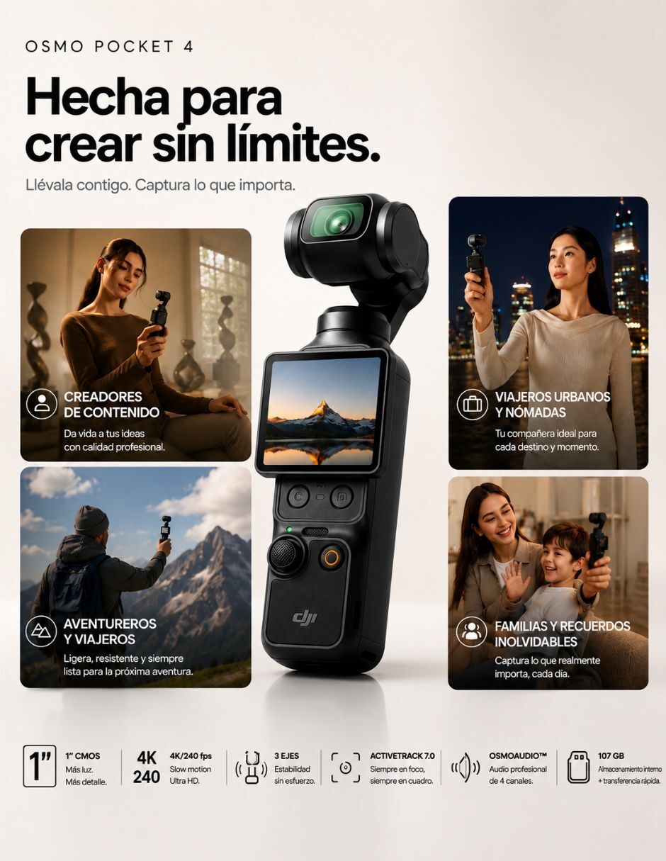 Cámara de acción 4K/UHD 4