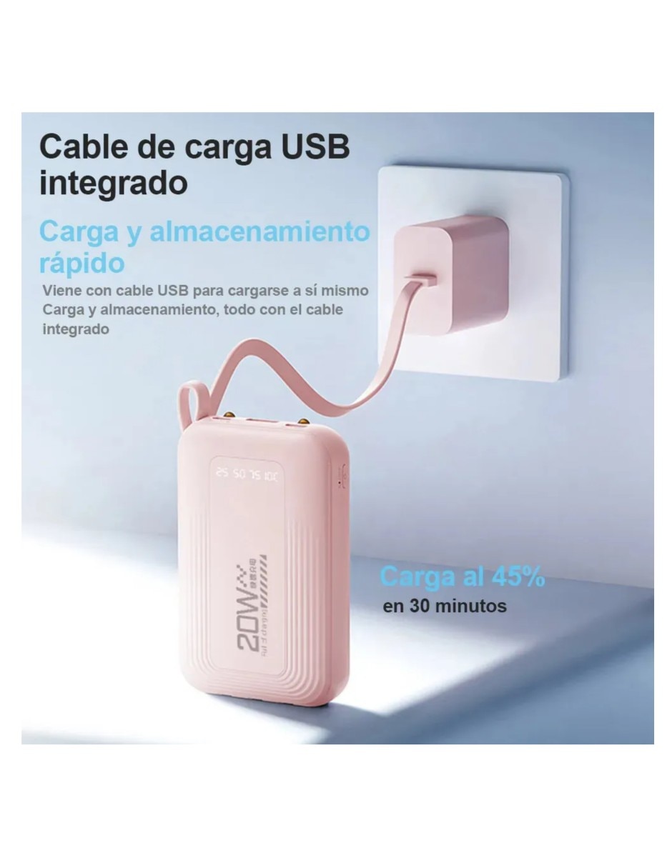 Cable tipo C Auxiliar USB C 1400 W 3